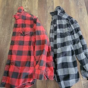 Mens american eagle flannels
